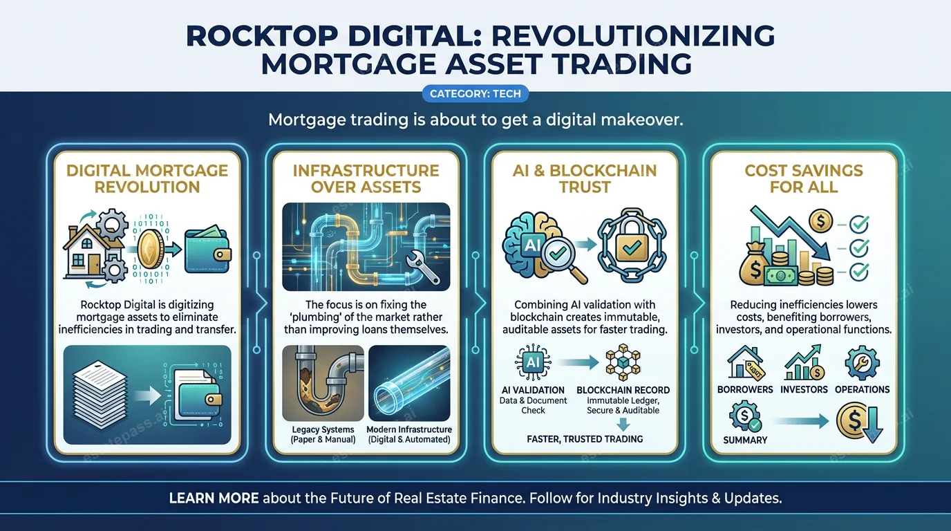 Rocktop Digital aims to cut inefficiencies in mortgage asset trading