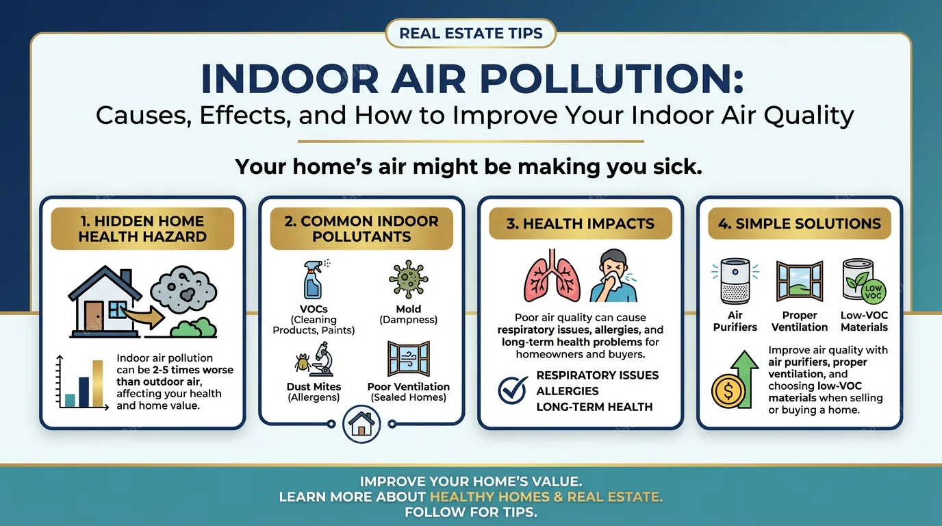 Indoor Air Pollution: Causes, Effects, and How to Improve Your Indoor Air Quality