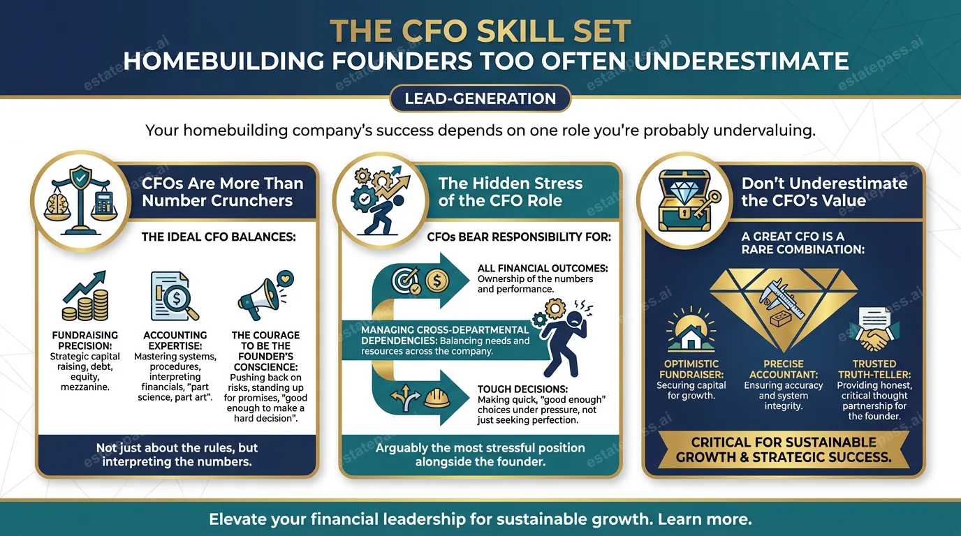 The CFO skill set homebuilding founders too often underestimate