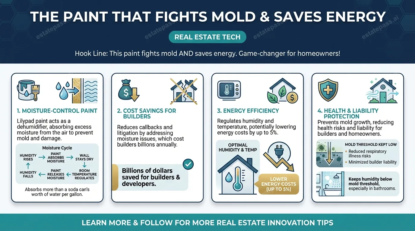 This paint may alter how builders fight mold and moisture damage