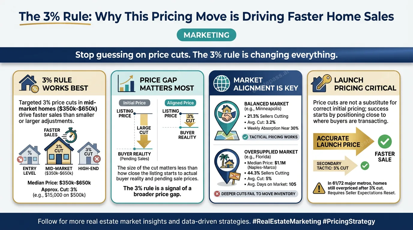 The 3% rule: Why this pricing move is driving faster home sales