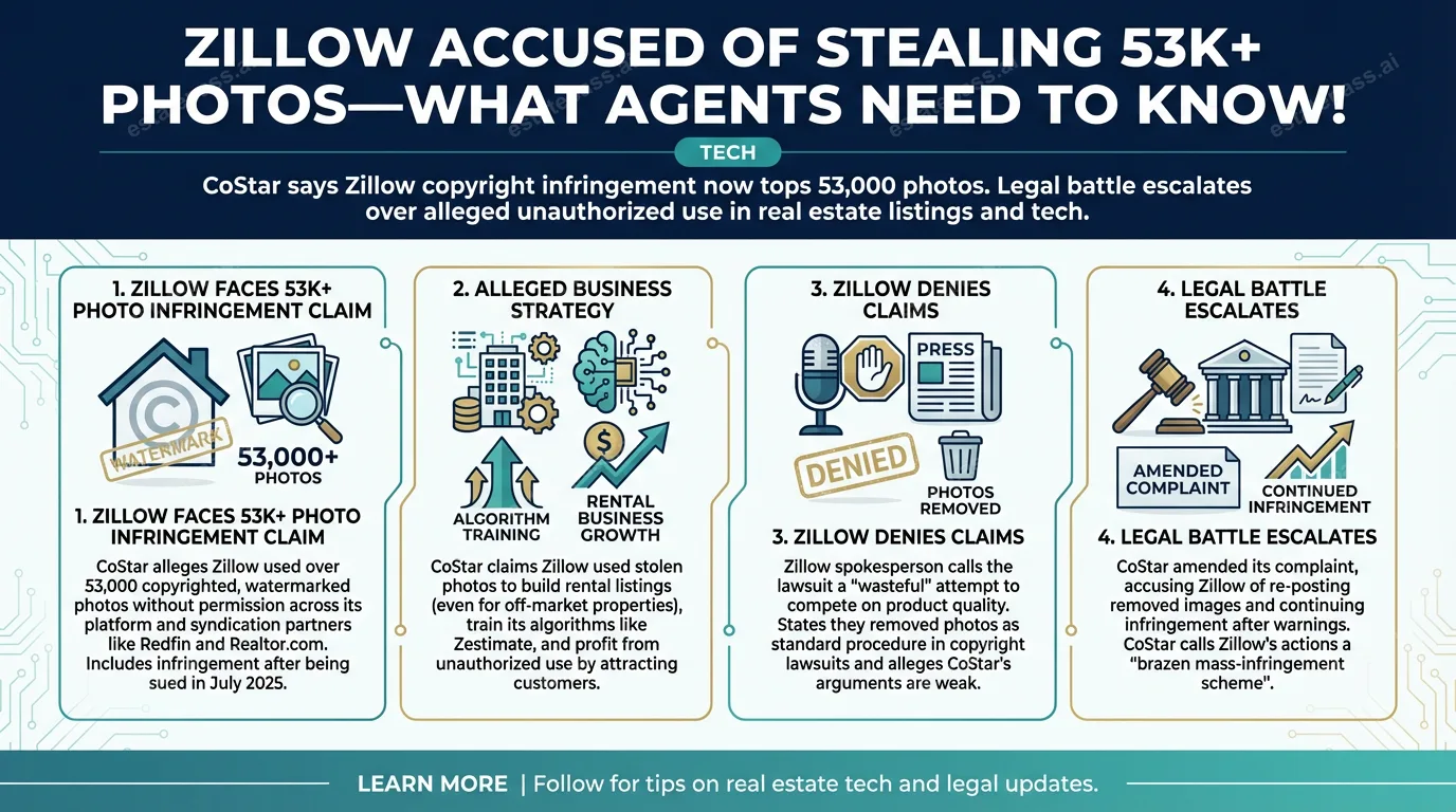 CoStar says Zillow copyright infringement now tops 53,000 photos
