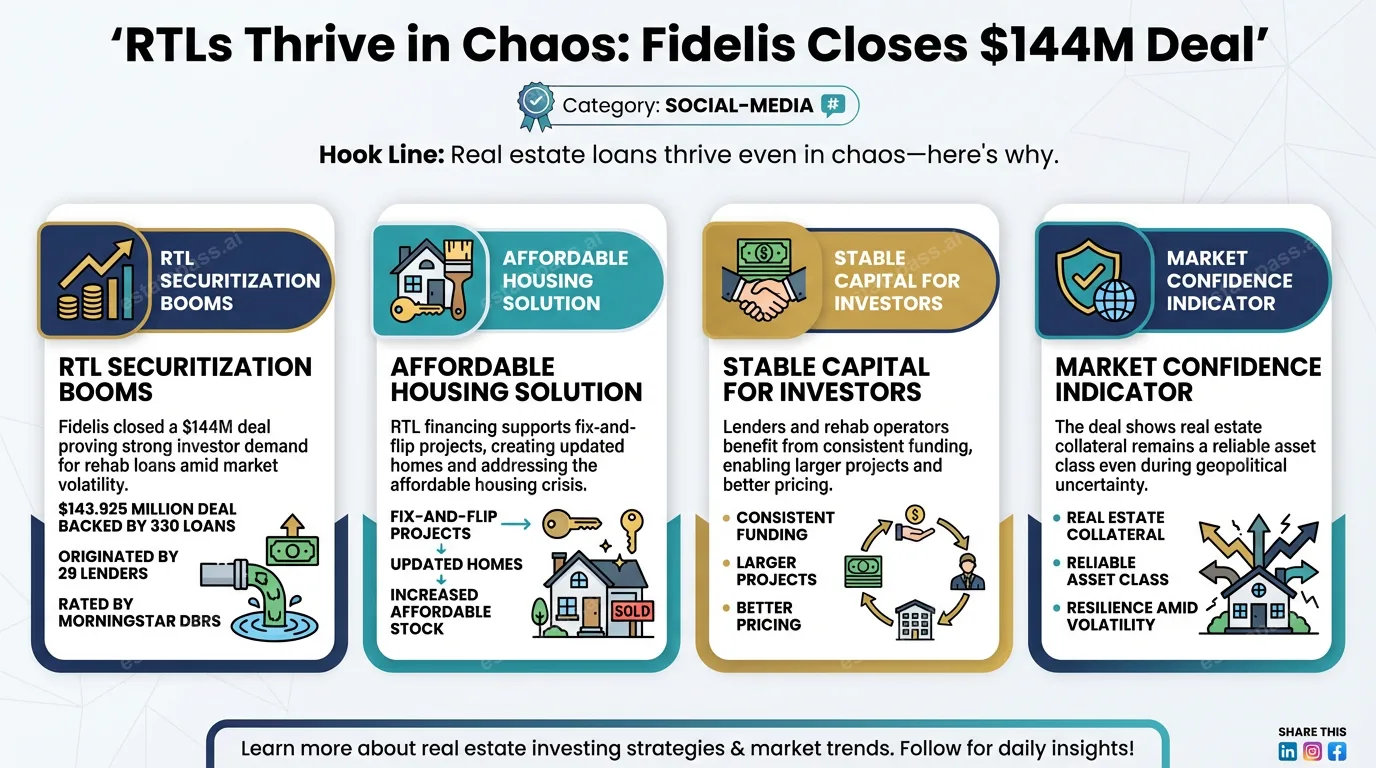 Fidelis Investors closes $144M RTL deal, signaling ongoing demand for rehab loans