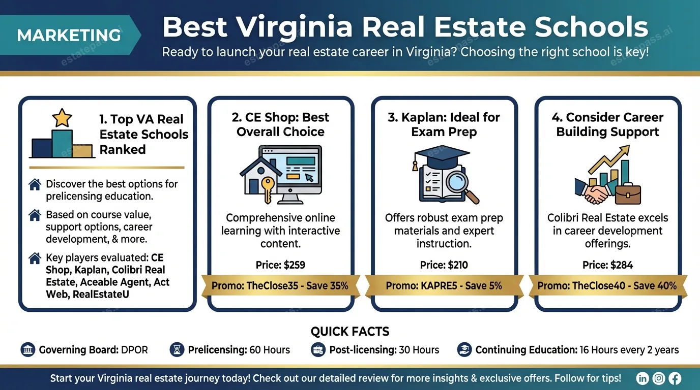 Best Virginia Real Estate Schools