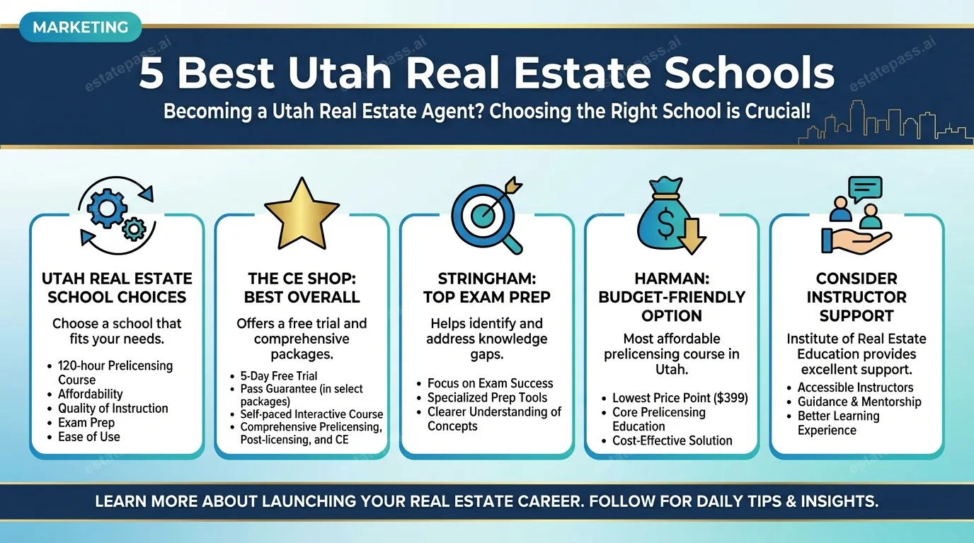 5 Best Utah Real Estate Schools