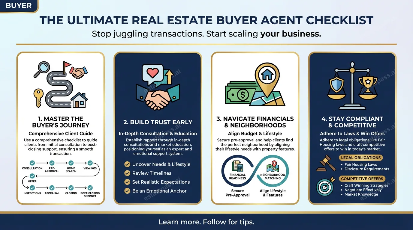 The Ultimate Real Estate Buyer Agent Checklist