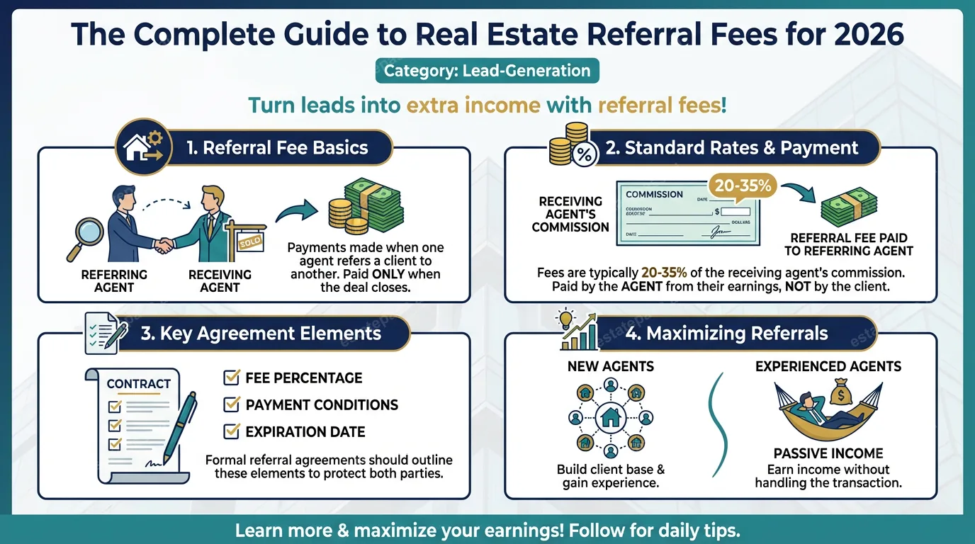 The Complete Guide to Real Estate Referral Fees for 2026