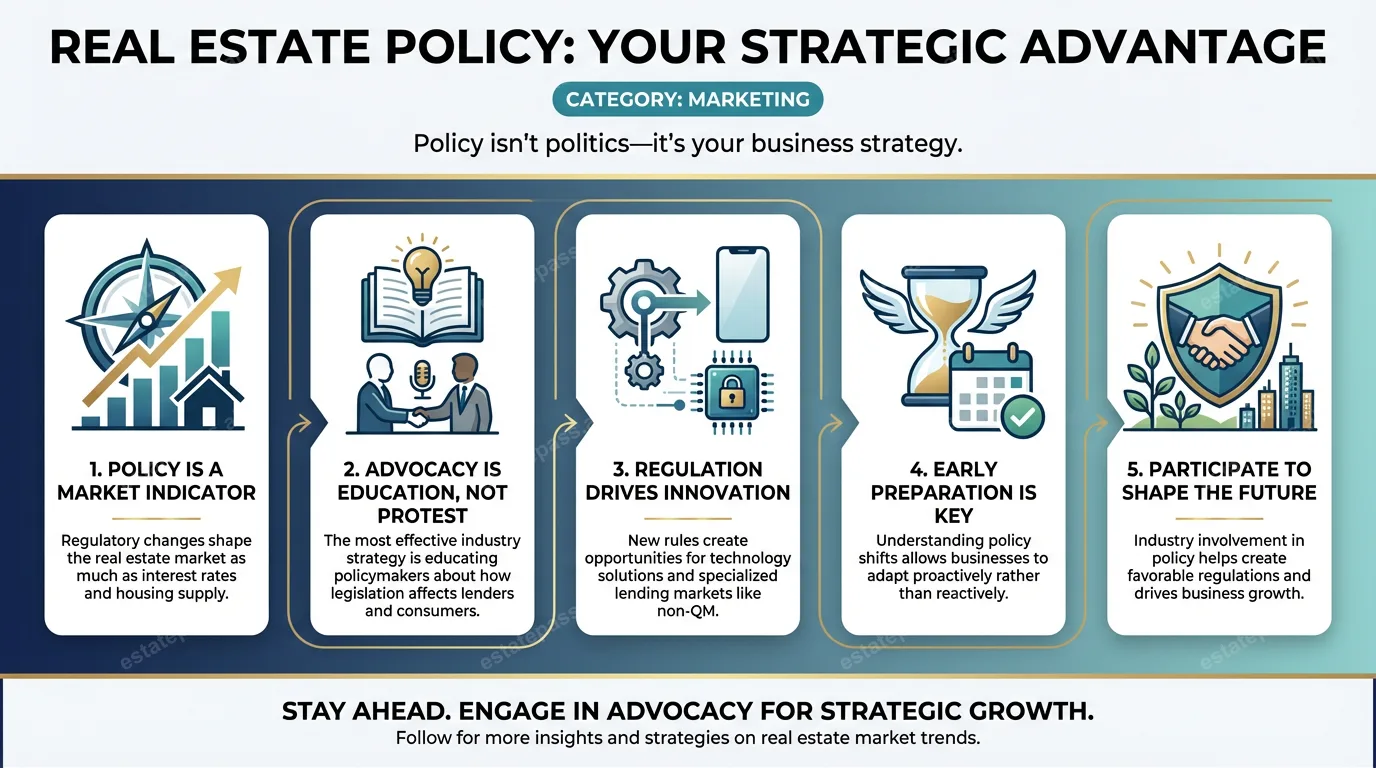 Why policy looks different from the business side — And why advocacy is strategy