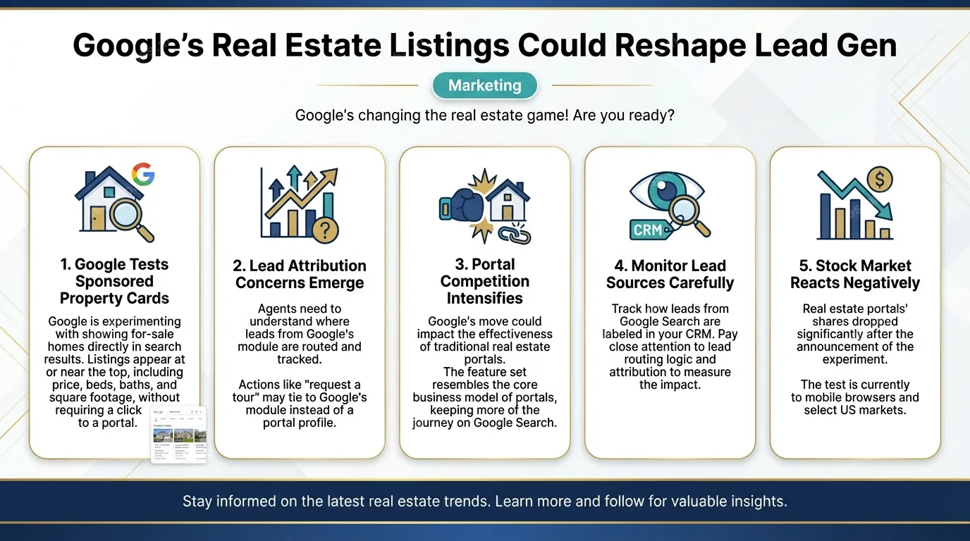 Google’s Real Estate Listings Could Reshape Lead Gen
