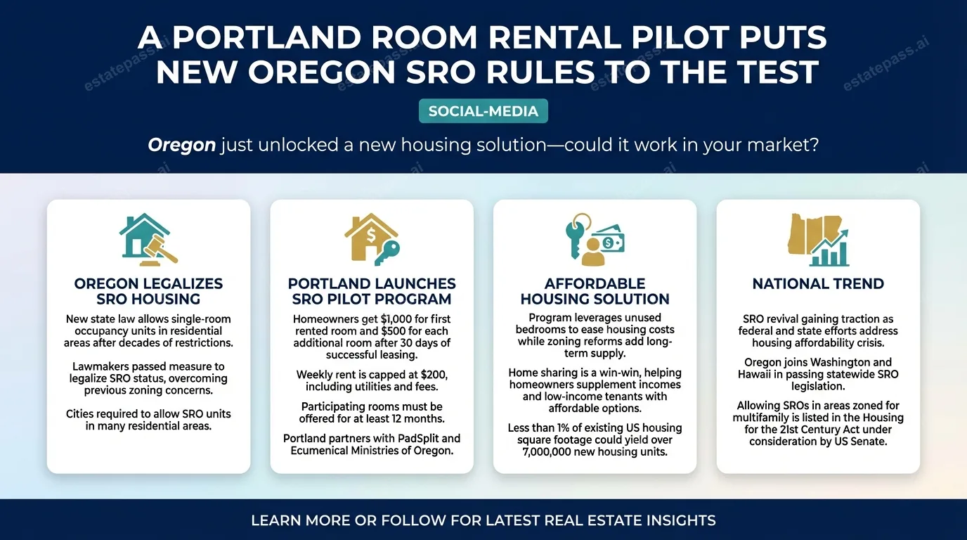 A Portland room rental pilot puts new Oregon SRO rules to the test
