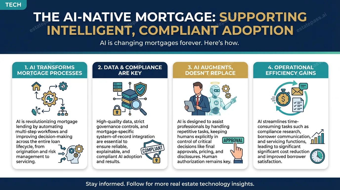 The AI-native mortgage: Supporting intelligent, compliant adoption
