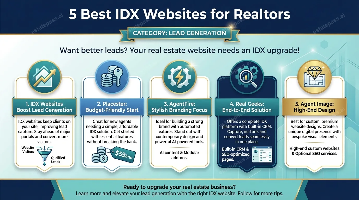 5 Best IDX Websites for Realtors