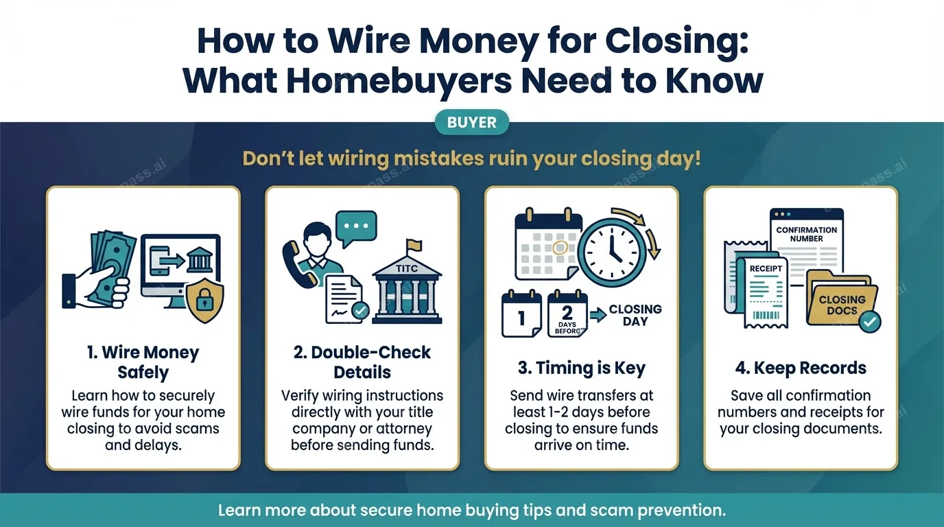 How to Wire Money for Closing: What Homebuyers Need to Know