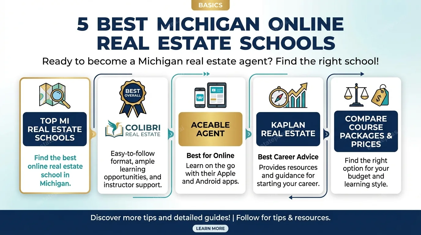 5 Best Michigan Online Real Estate Schools