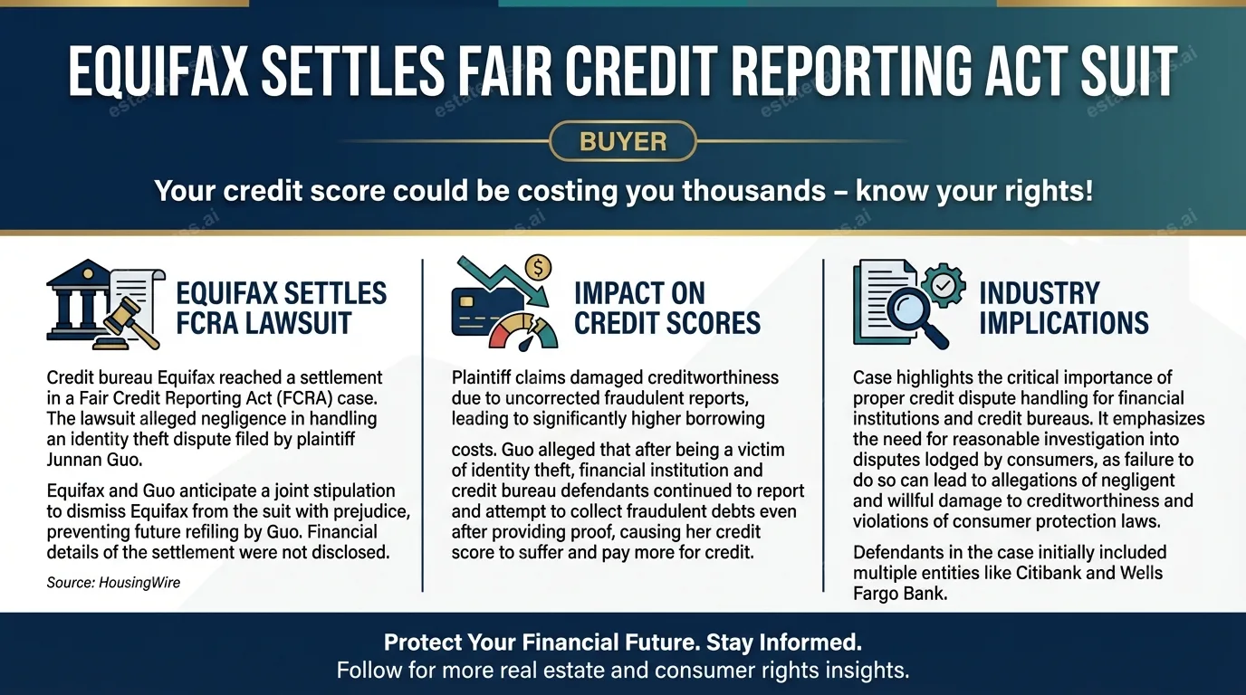 Equifax settles fair credit reporting act suit