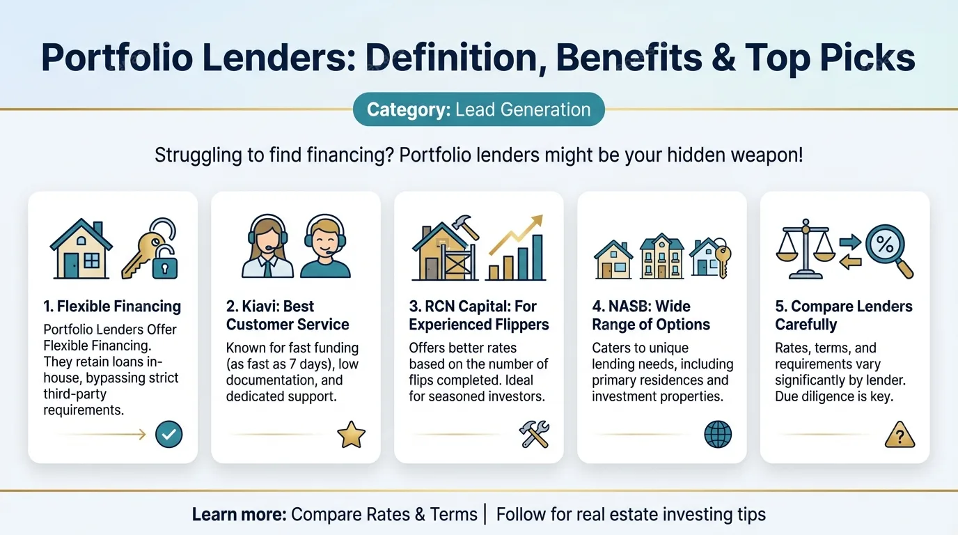 Portfolio Lenders: Definition, Benefits & Top Picks