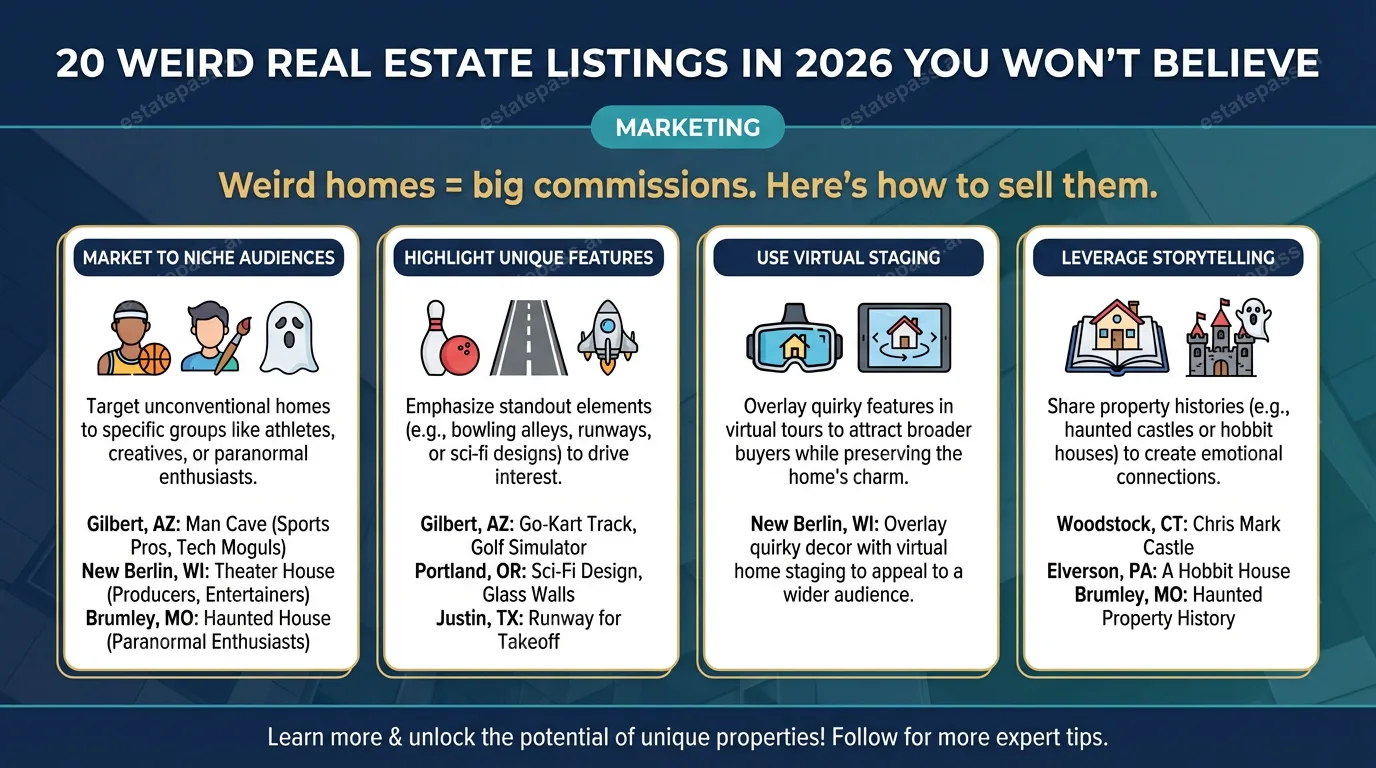 20 Weird Real Estate Listings in 2026 You Won’t Believe