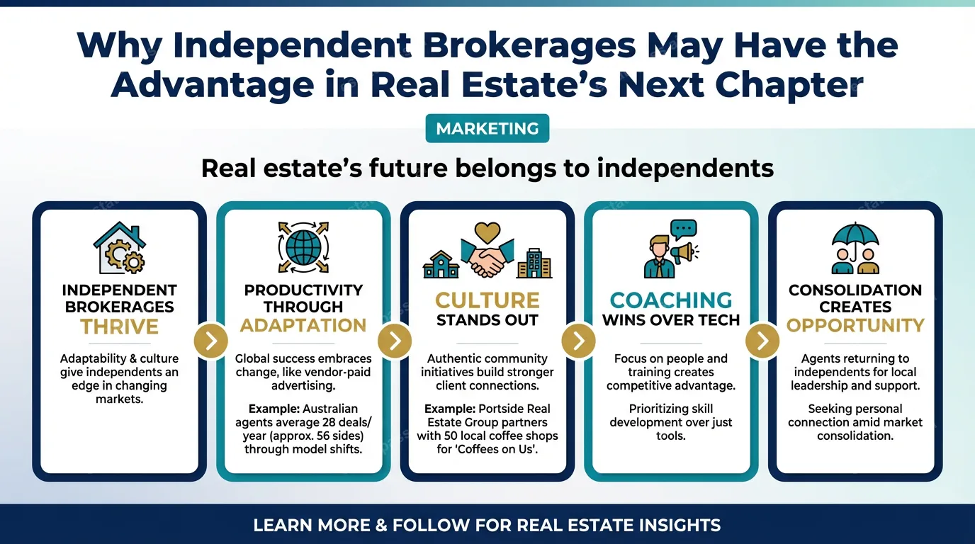 Why independent brokerages may have the advantage in real estate’s next chapter