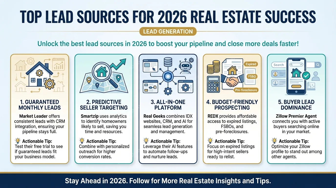 The 8 Best Places to Buy Real Estate Leads in 2026