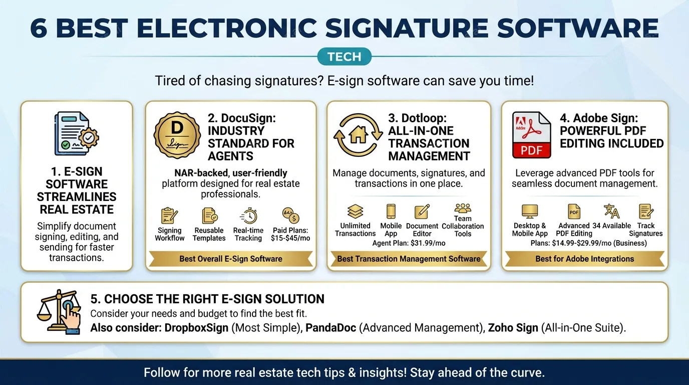 6 Best Electronic Signature Software