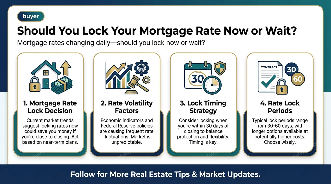 Should You Lock Your Mortgage Rate Now or Wait?