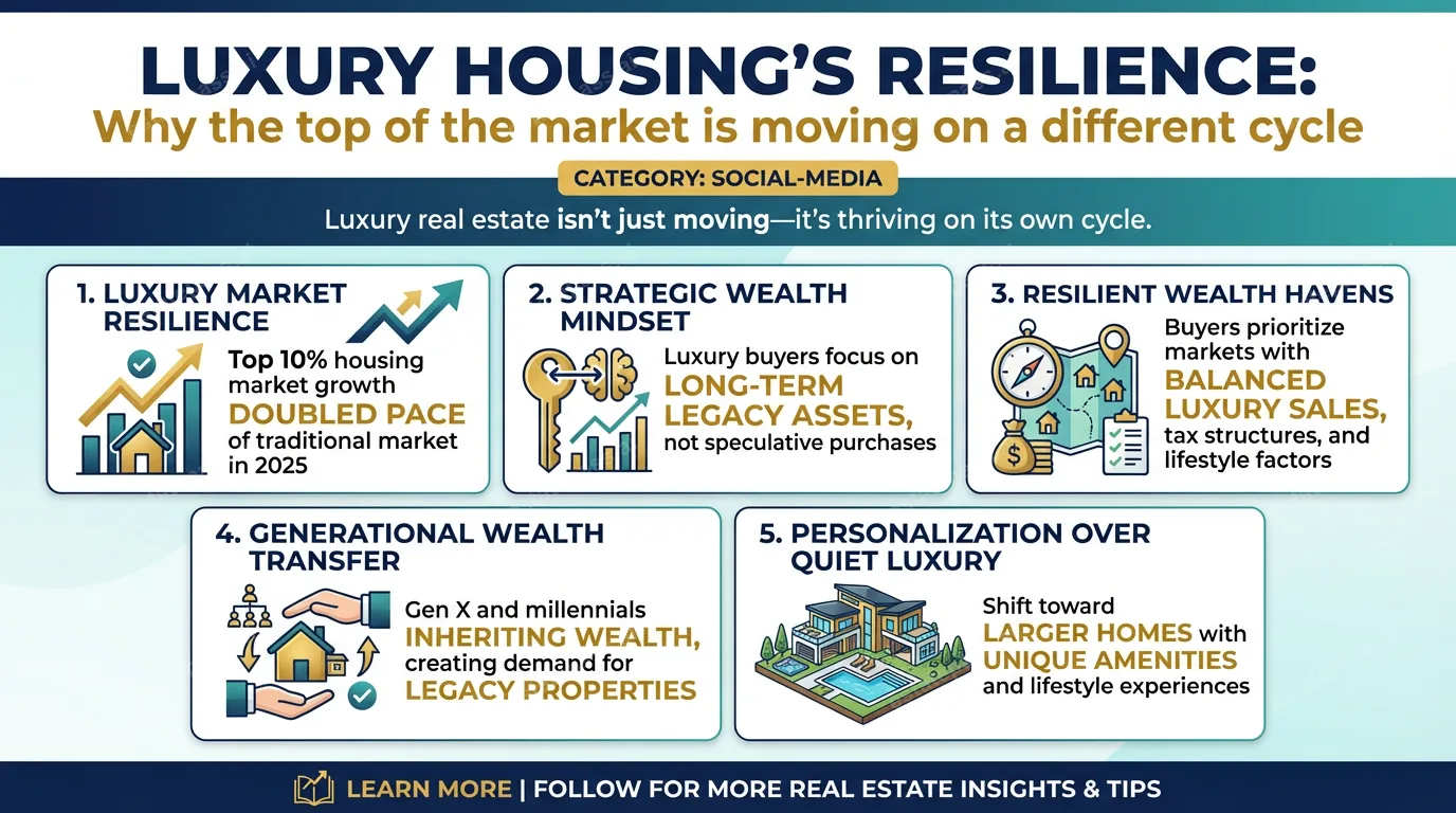 Luxury housing’s resilience: Why the top of the market is moving on a different cycle