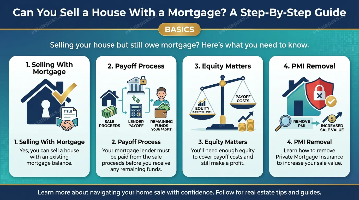 Can You Sell a House With a Mortgage? A Step-By-Step Guide