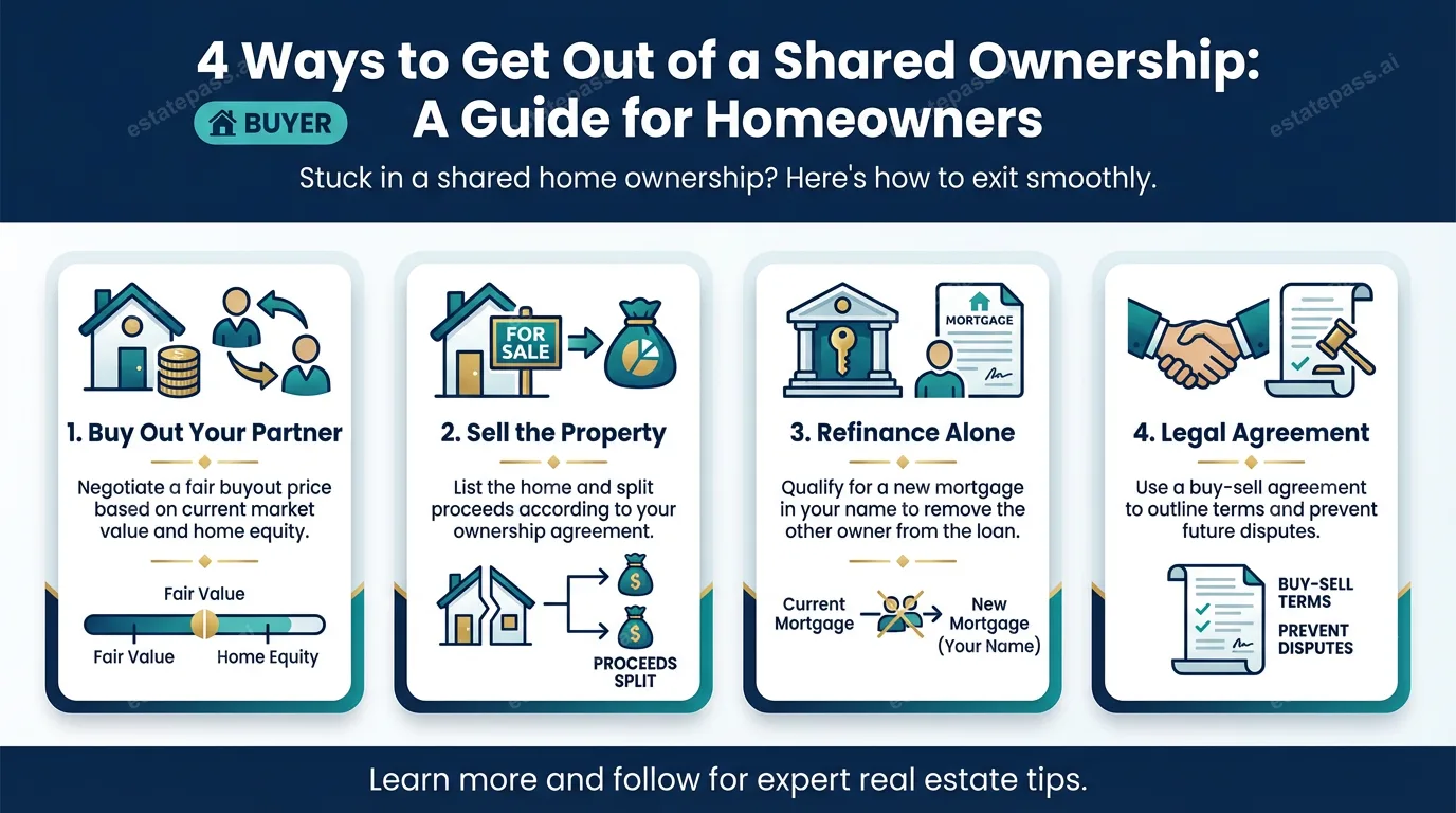 4 Ways to Get Out of a Shared Ownership: A Guide for Homeowners