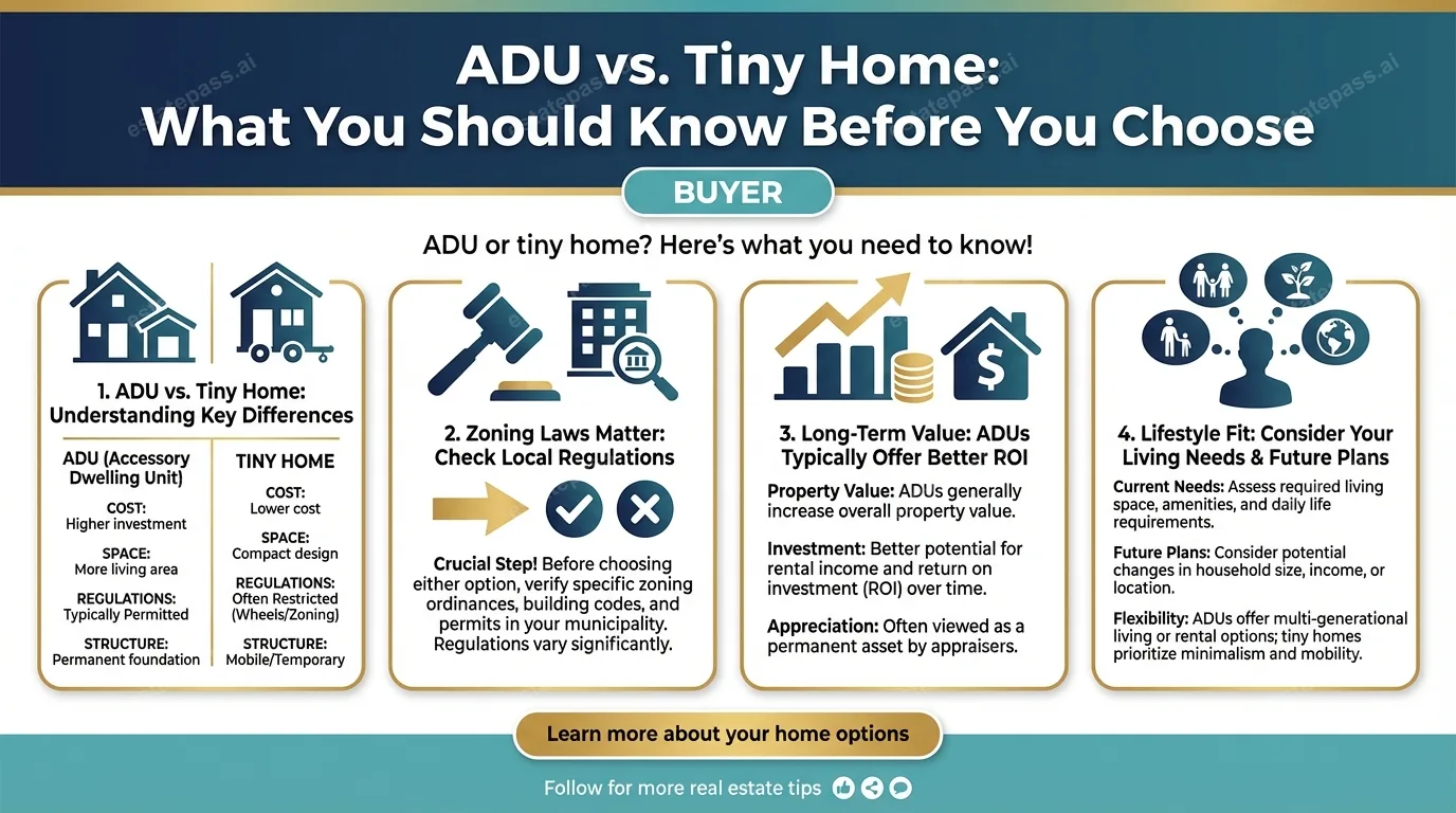 ADU vs. Tiny Home: What You Should Know Before You Choose