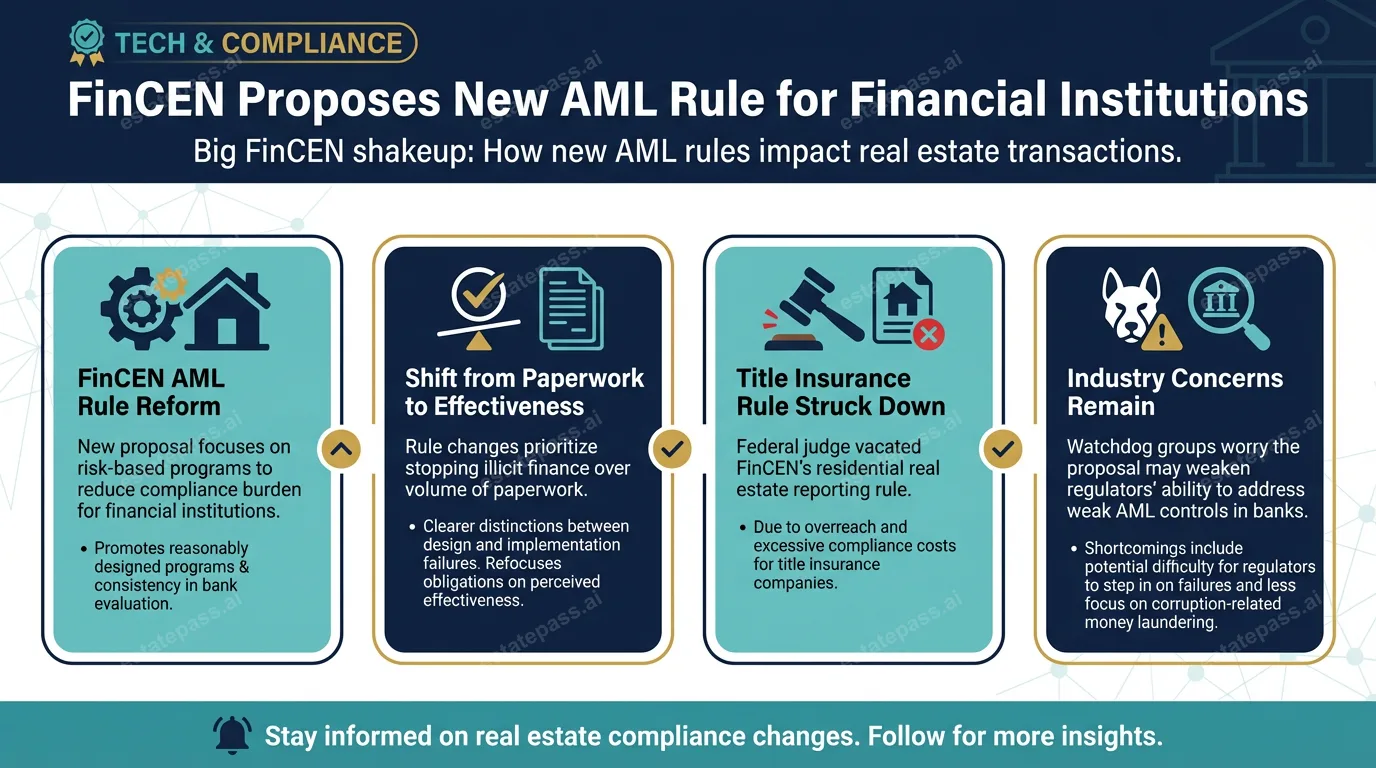 FinCEN proposes new anti-money laundering rule for financial institutions