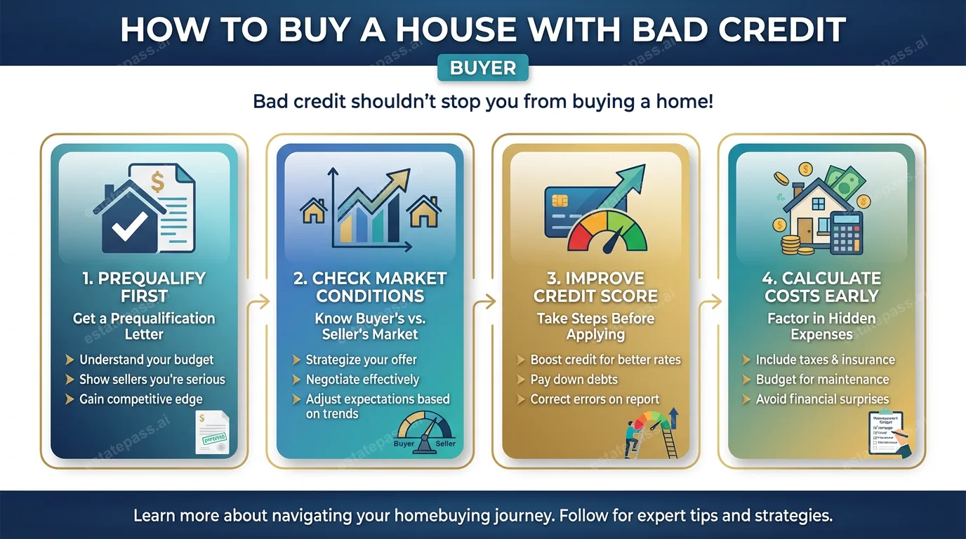 How to Buy a House With Bad Credit