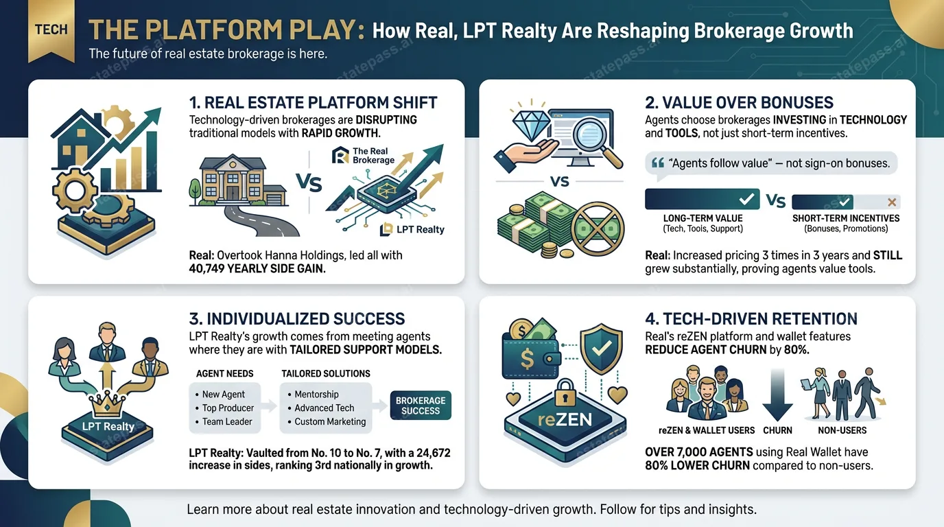 The platform play: How Real, LPT Realty are reshaping brokerage growth