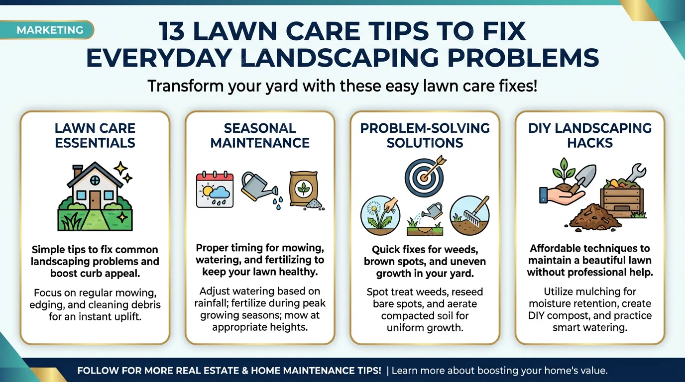 13 Lawn Care Tips to Fix Everyday Landscaping Problems
