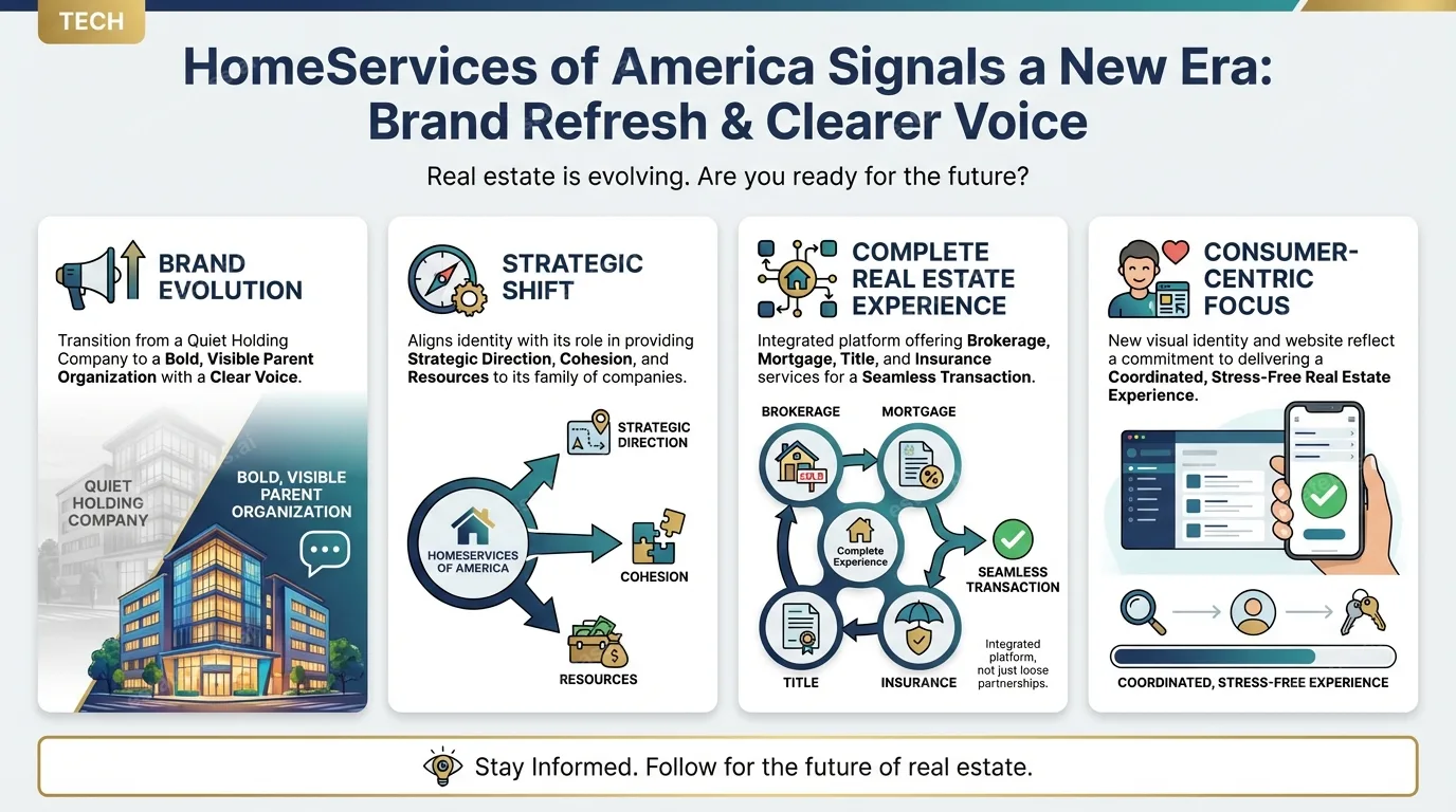 HomeServices of America signals a new era with brand refresh and clearer voice