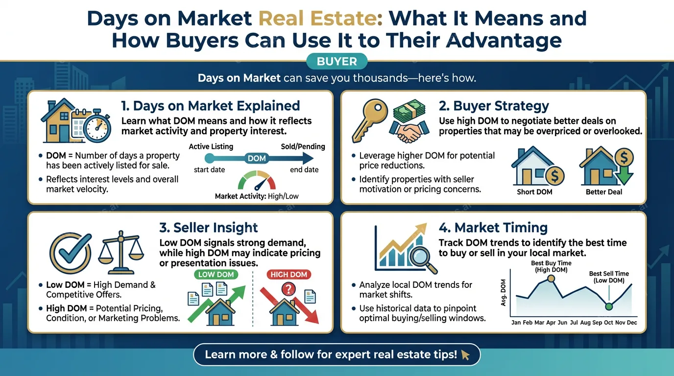 Days on Market Real Estate: What It Means and How Buyers Can Use It to Their Advantage