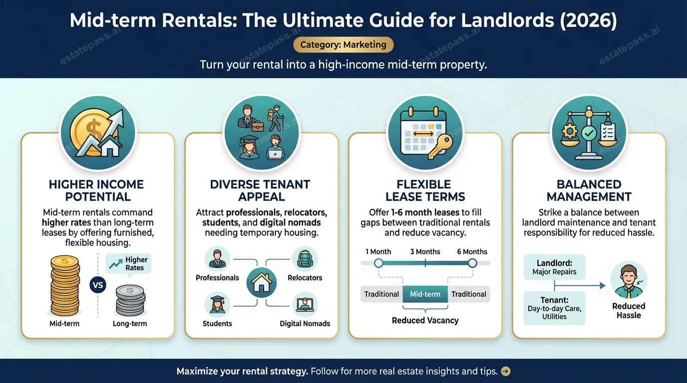 Mid-term Rentals: The Ultimate Guide for Landlords (2026)