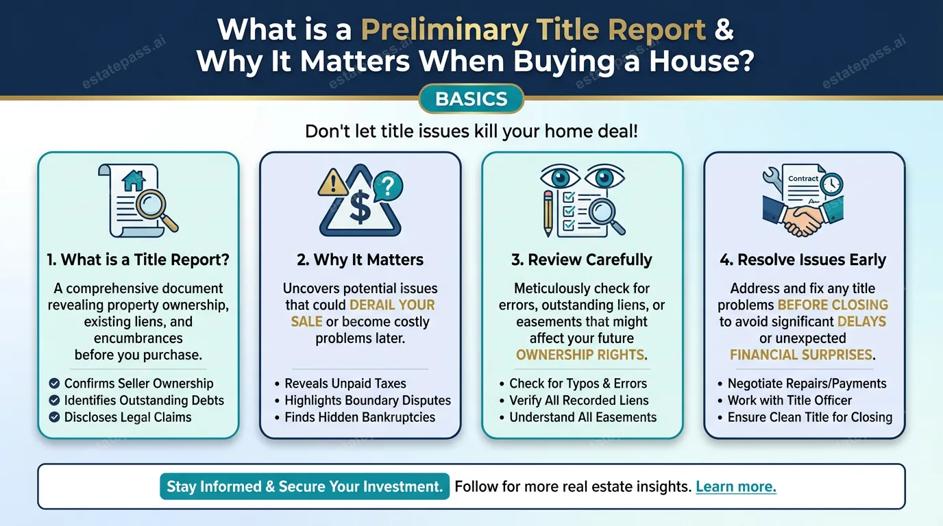 What is a Preliminary Title Report and Why is it Important When Buying a House?