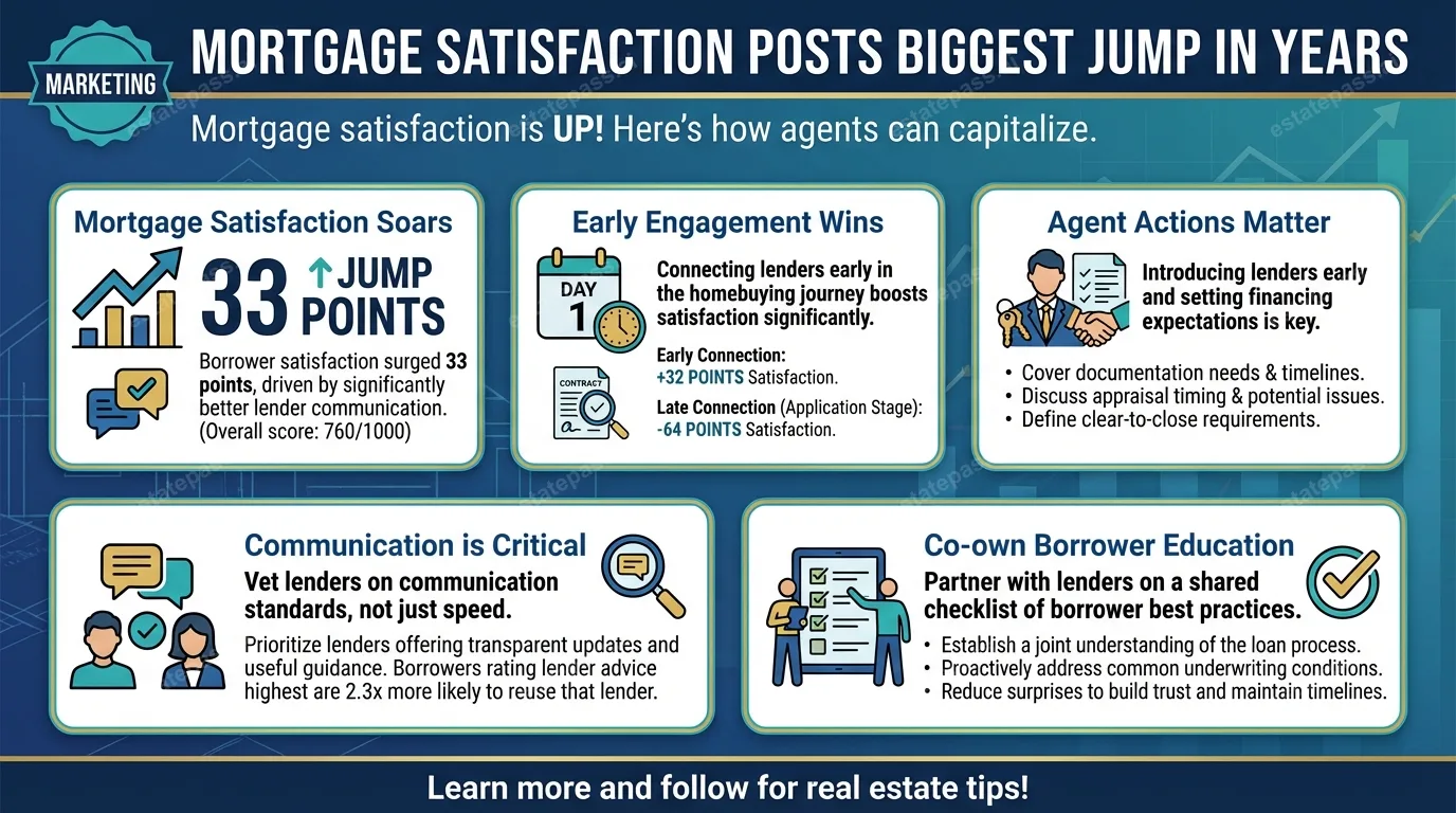 Mortgage Satisfaction Posts Biggest Jump in Years