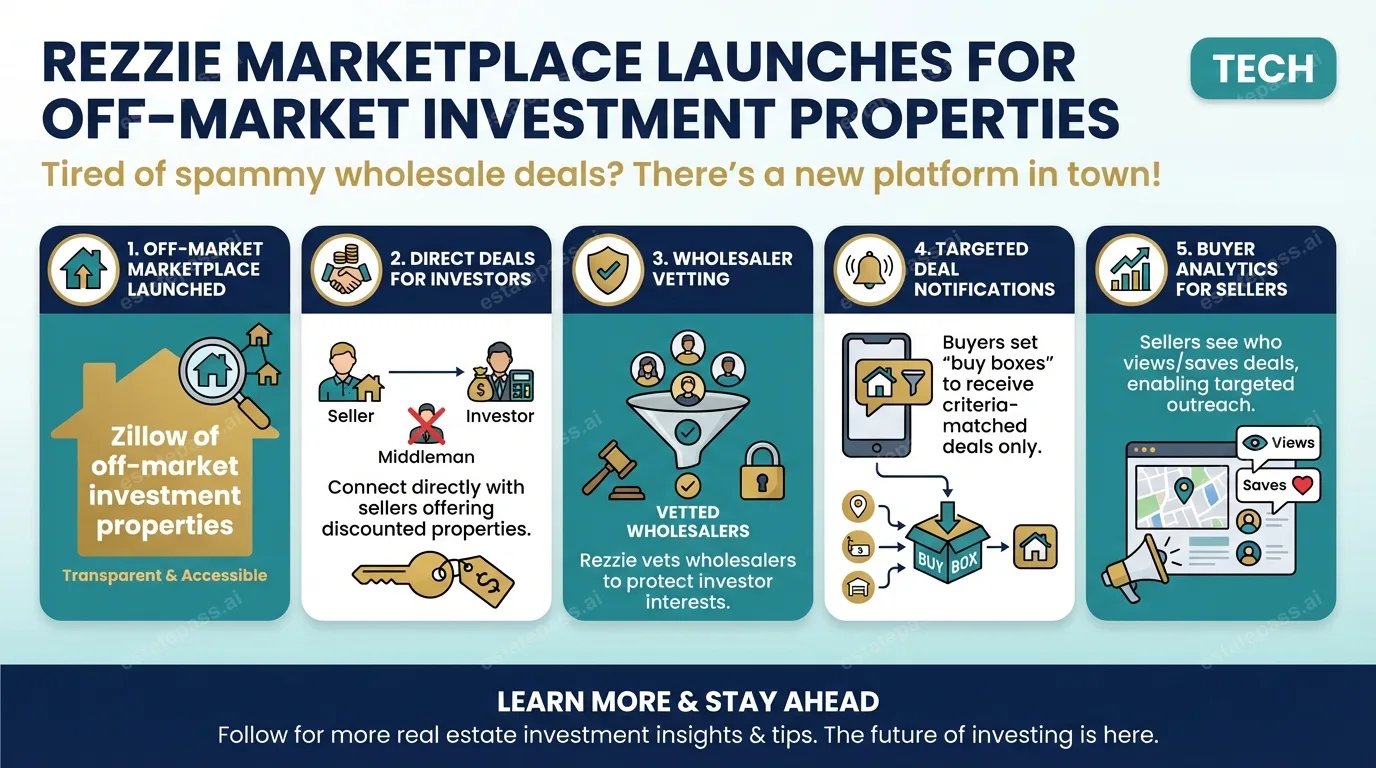 Rezzie marketplace launches for off-market investment properties
