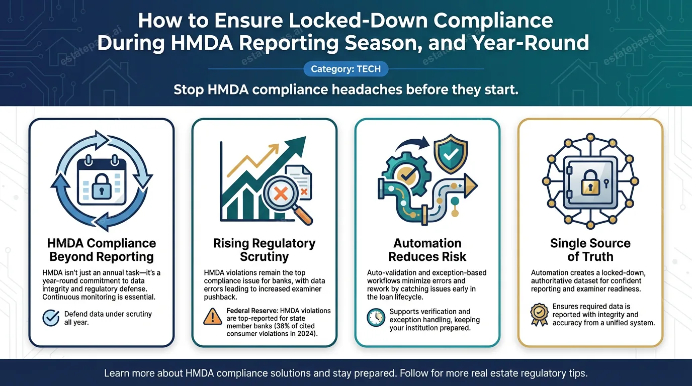 How to ensure locked-down compliance during HMDA reporting season, and year-round