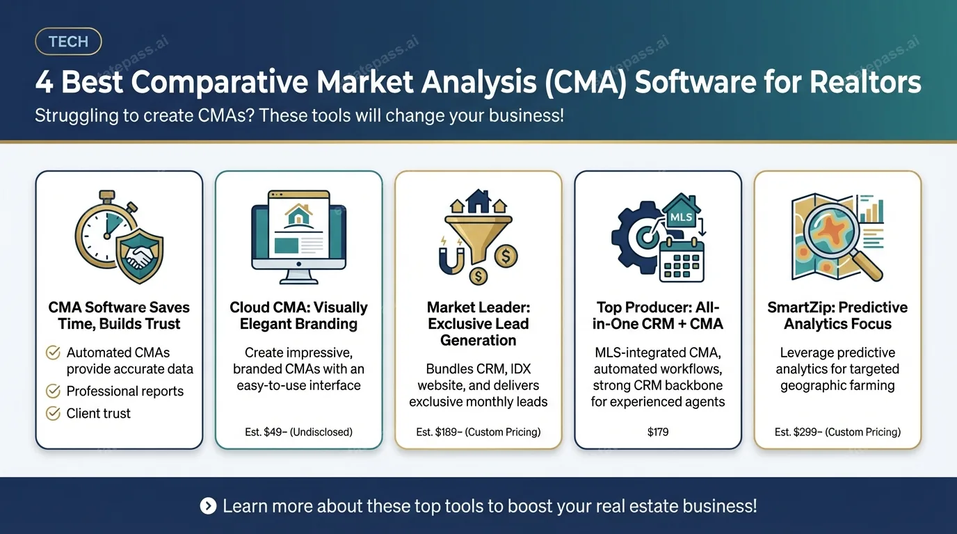 4 Best Comparative Market Analysis (CMA) Software for Realtors