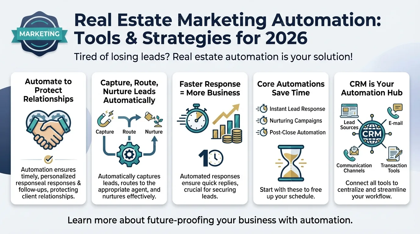 Real Estate Marketing Automation: Tools & Strategies for 2026