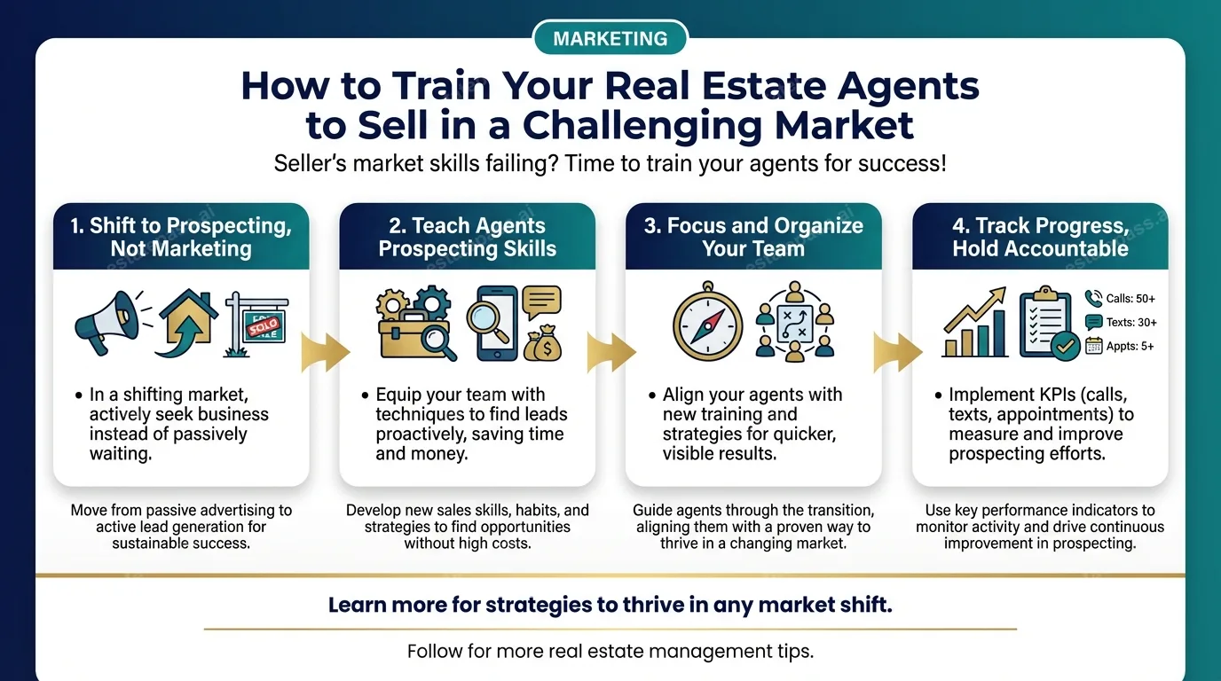 How to Train Your Real Estate Agents to Sell in a Challenging Market