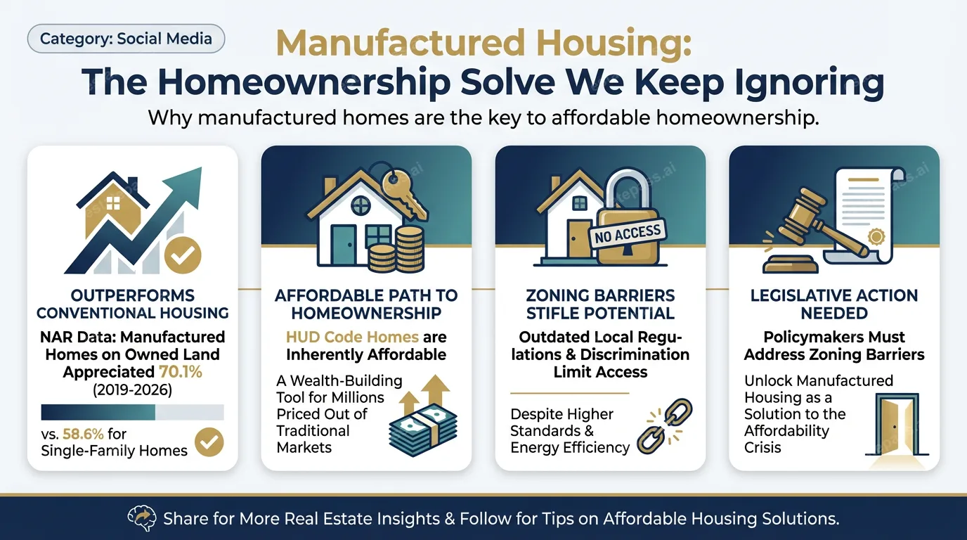 Manufactured housing is the homeownership solve we keep ignoring