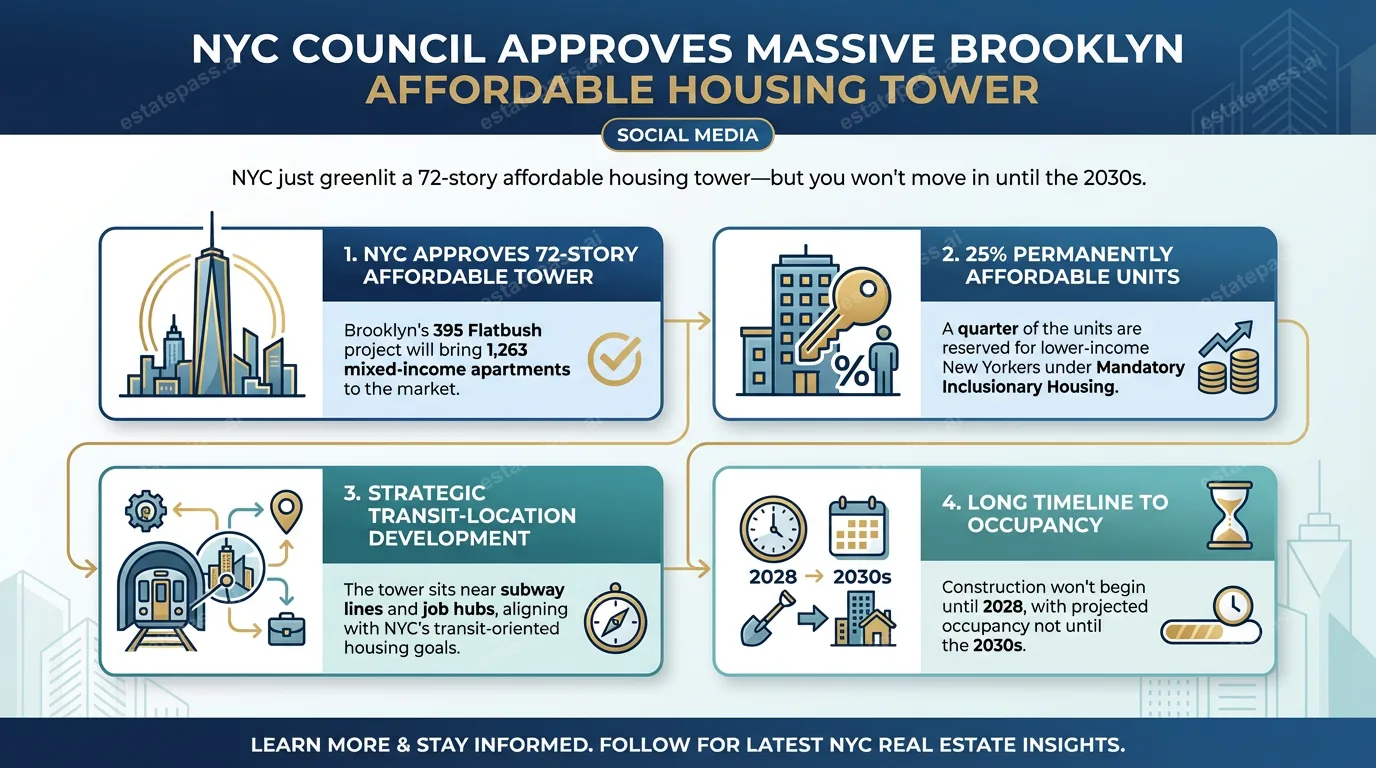 NYC Council approves massive Brooklyn affordable housing tower