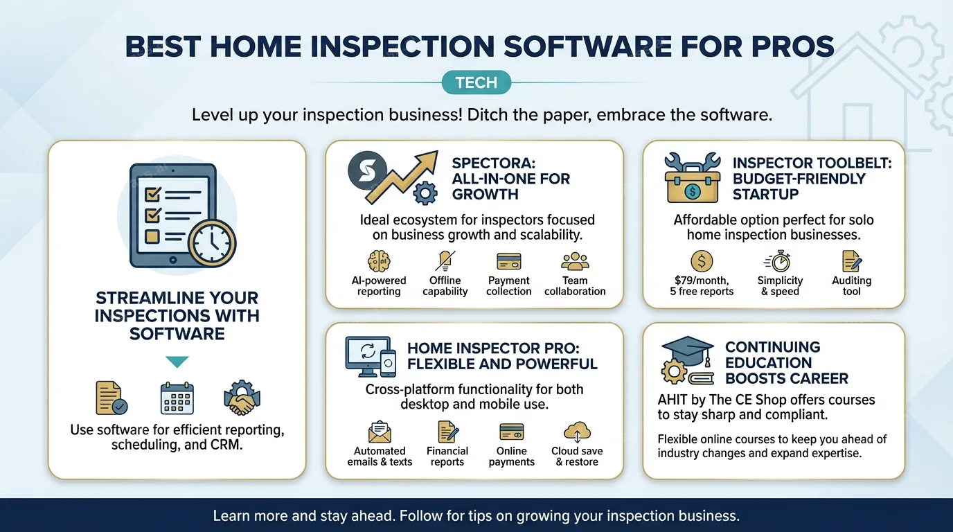 Best Home Inspection Software for Pros