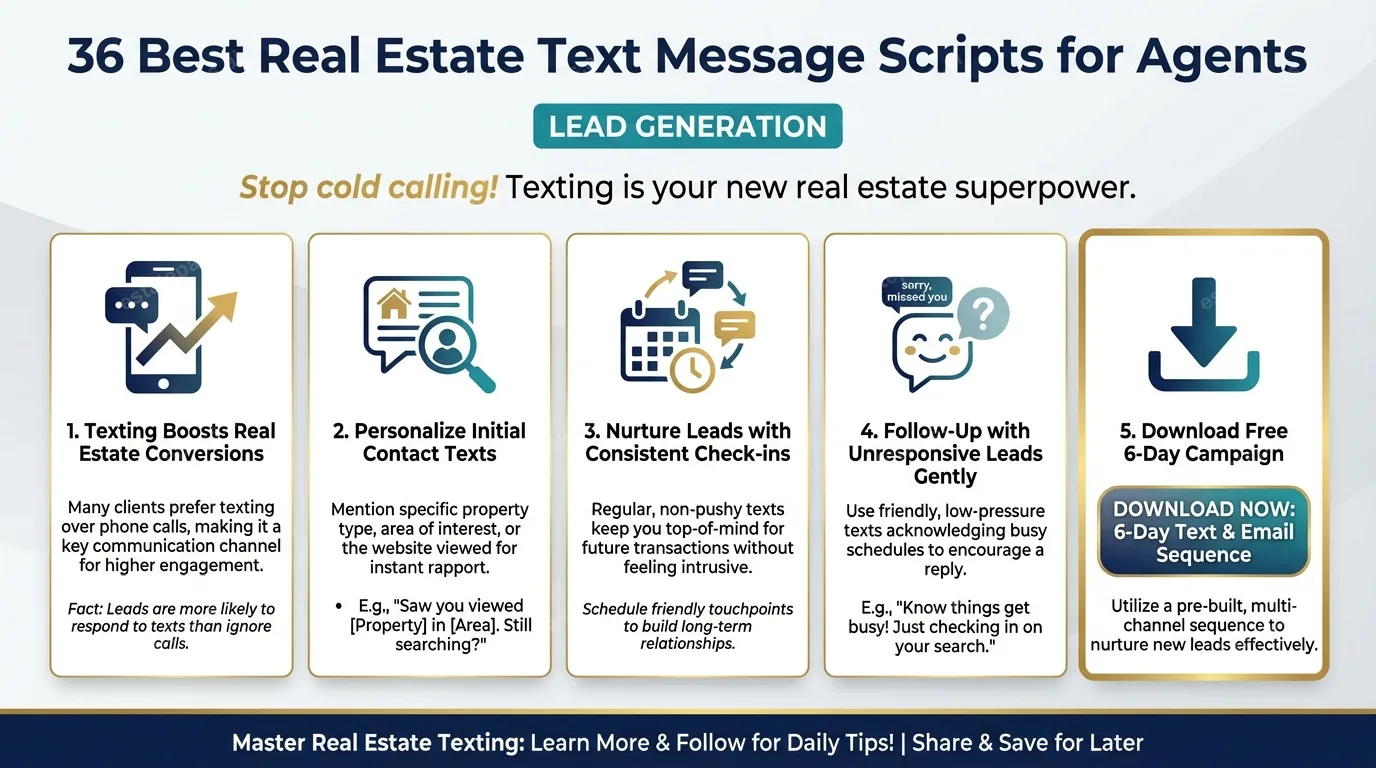 36 Best Real Estate Text Message Scripts for Agents