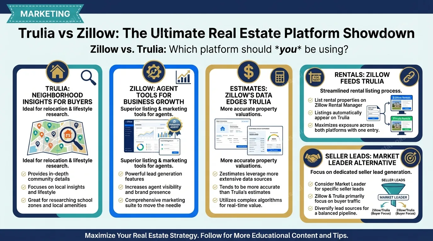 Trulia vs Zillow: Which One Should You Use?