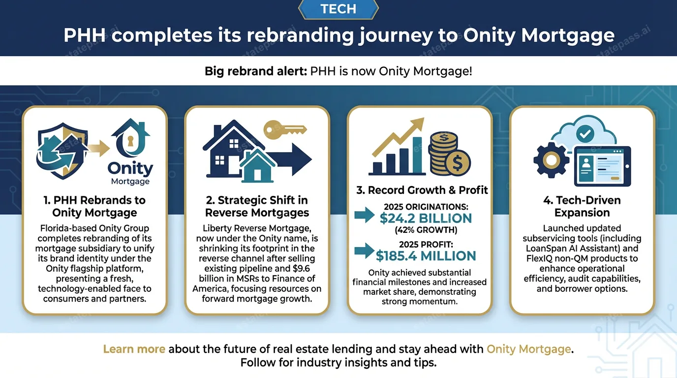 PHH completes its rebranding journey to Onity Mortgage