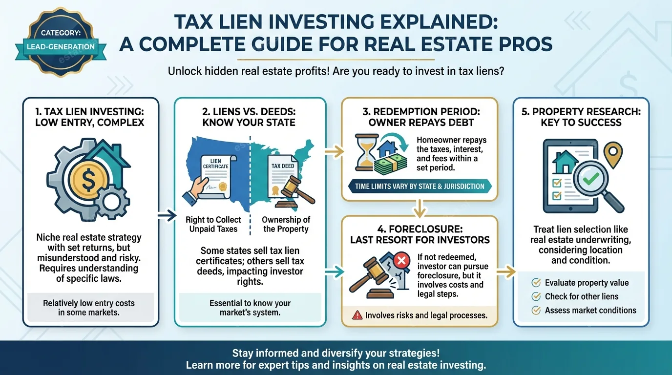 Tax Lien Investing Explained: A Complete Guide for Real Estate Pros